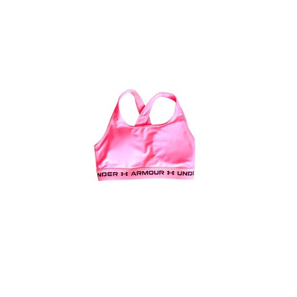 Under Armour Hot Pink Racerback Sports Bra - Picture 1 of 5